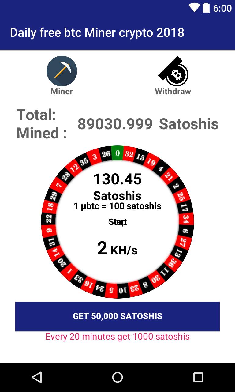 Free Bitcoin Miner Android Btc Miner 2018 Fur Android Apk - 